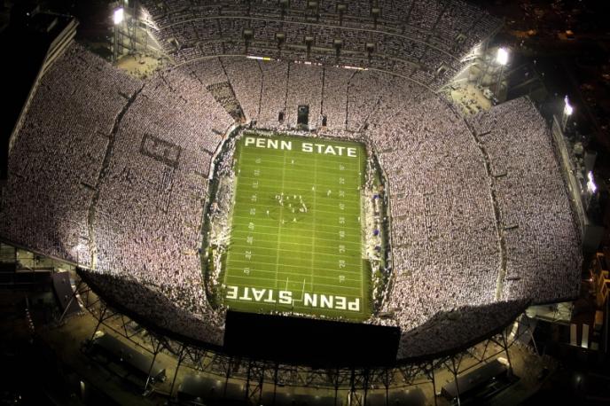 Beaver Stadium- Game day during 2007 Notre Dame game